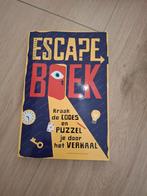 Escape Boek - Kraak de Codes en Puzzel!, Ophalen of Verzenden, Zo goed als nieuw, Ivan Tapia