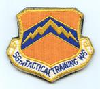 USAF patch 56TTW F-16A/B 81-91 McDill velcro, Ophalen of Verzenden, Luchtmacht, Amerika, Embleem of Badge