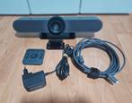 Top webcam logitech meetup 4k conference, Computers en Software, Webcams, Ophalen of Verzenden, Zo goed als nieuw, Microfoon