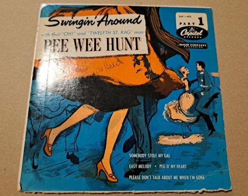 Pee Wee Hunt – Swingin' Around Part 1, Cd's en Dvd's, Vinyl Singles, Gebruikt, Single, Jazz en Blues, 7 inch, Ophalen of Verzenden