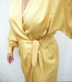 &Other Stories: 100% tencel/lyocell wikkeljurk geel (maat 44, Geel, Nieuw, Ophalen of Verzenden, Onder de knie