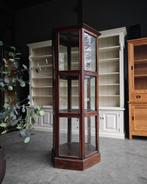 Antieke Winkelvitrine | Display | Teak Museumkast #1481