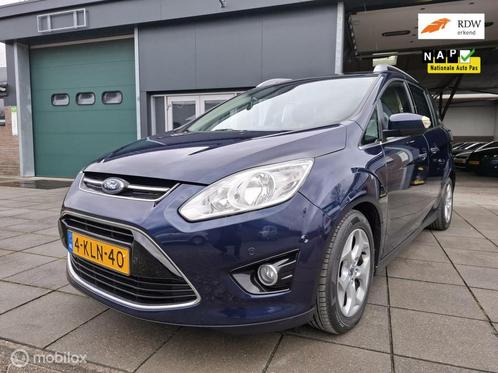 Ford Grand C-Max 1.0 Lease Titanium/clima/navi/trekhaak, Auto's, Ford, Bedrijf, Te koop, Grand C-Max, ABS, Achteruitrijcamera