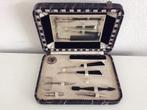 Vintage manicureset in fraaie etui, Ophalen of Verzenden, Nieuw, Overige typen