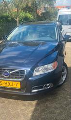 Volvo V70 2.0 2009 Blauw, Auto's, 1473 kg, 145 pk, Achterwielaandrijving, Beige