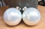Parelmoer kerstballen - XL formaat, Ophalen of Verzenden, Zo goed als nieuw