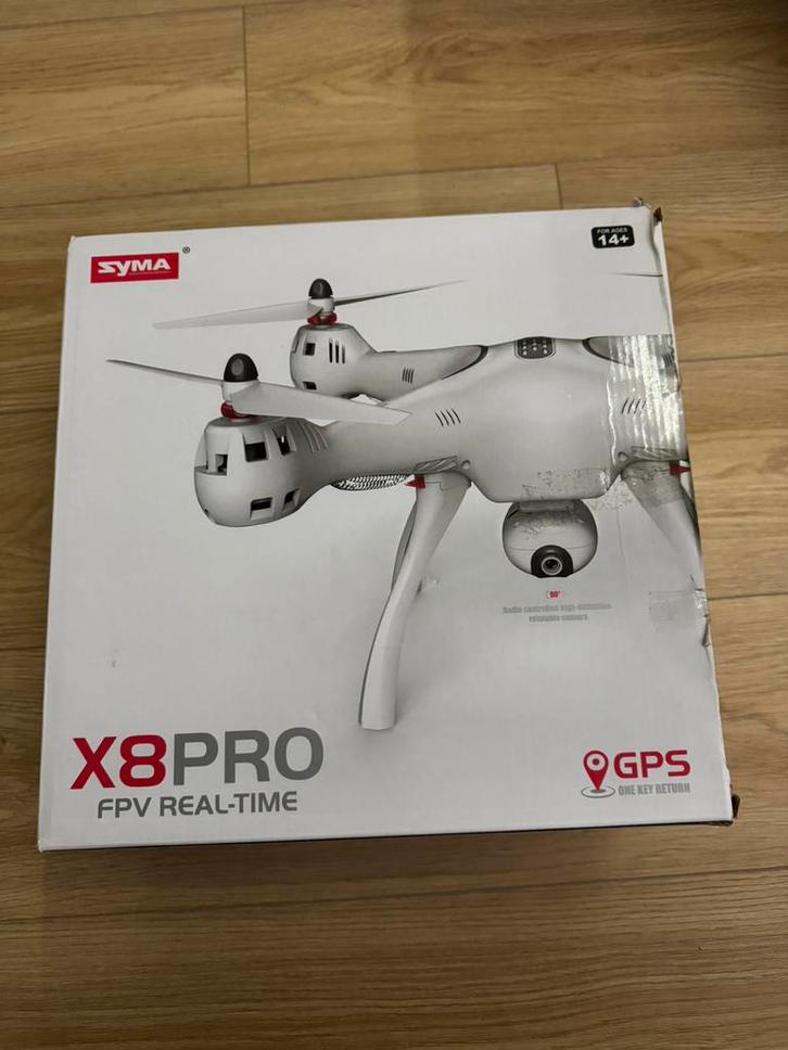Syma X8 PRO, Hobby en Vrije tijd, Modelbouw | Radiografisch | Helikopters en Quadcopters, Gebruikt, Quadcopter of Multicopter