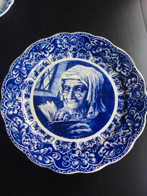Delfts Blauw Wandbord Boch Frères - Perfecte Staat, Antiek en Kunst, Antiek | Wandborden en Tegels, Ophalen of Verzenden