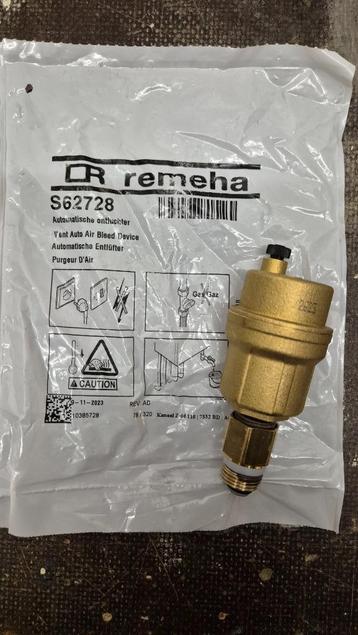 Remeha automatische ontluchter beschikbaar voor biedingen