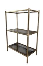 Vintage Hollywood Regency bijzettafel, etagère, Ophalen, Zo goed als nieuw