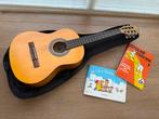 Gitaar Ibiza 92 cm C4 natural 3/4 / draagtas en muziekboeken, Ophalen, Zo goed als nieuw, Overige typen, Met koffer