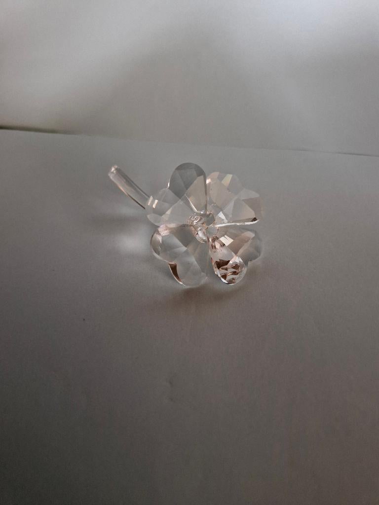 Swarovski klavertje vier, Ophalen of Verzenden, Zo goed als nieuw, Figuurtje