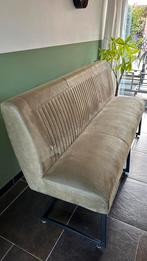 Eetkamer bank microleder, Huis en Inrichting, Banken | Sofa's en Chaises Longues, Ophalen, 150 tot 200 cm, Tweepersoons, 75 tot 100 cm