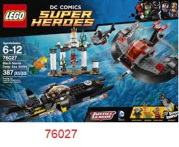 Lego 76027 Super Heroes Black Manta Deep Sea Strike beschikbaar voor biedingen