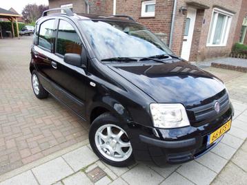 Fiat Panda 1.2 44KW 60PK 2009 Zwart Airco !