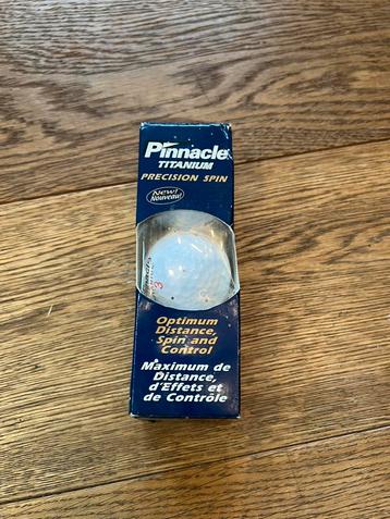 3 Pinnacle Titanium Golfballen Precision Spin beschikbaar voor biedingen