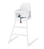 Ikea Langur babystoel kinderstoel eetstoel wit + kuipzitting, Kinderen en Baby's, Kinderstoelen, Ophalen, Gebruikt