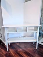 Ikea Tafel/ Sidetable Lyckhem / Make-up Tafel - Wit, Ophalen, Gebruikt, 100 tot 150 cm, Overige houtsoorten