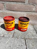 Ripolin Express Verfblikken Jaren 50 - Zeldzaam!, Antiek en Kunst, Antiek | Emaille, Ophalen of Verzenden
