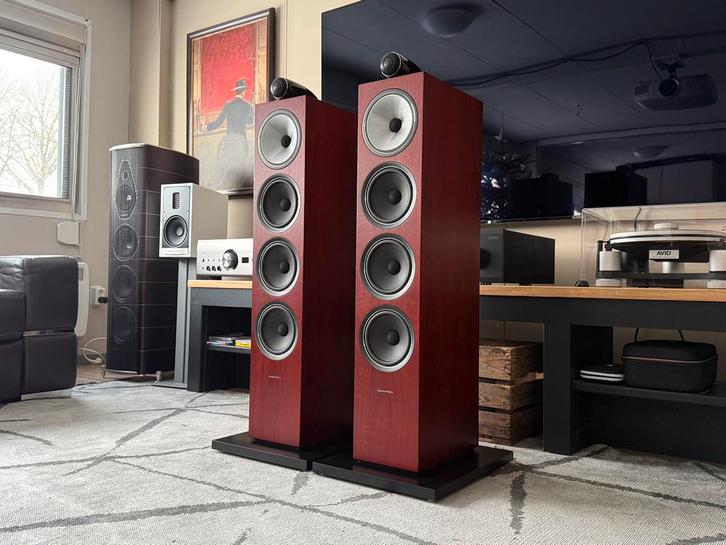 B&W 702 S2, Audio, Tv en Foto, Luidsprekers, Zo goed als nieuw, Front, Rear of Stereo speakers, 120 watt of meer, Bowers & Wilkins (B&W)