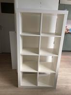 Witte Kallax kast, 8 vakken, Ophalen, Gebruikt
