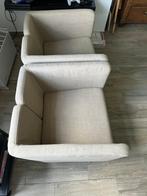 2 EKERÖ Fauteuils, Skiftebo beige van IKEA, Ophalen, Gebruikt, Minder dan 75 cm, Fauteuil