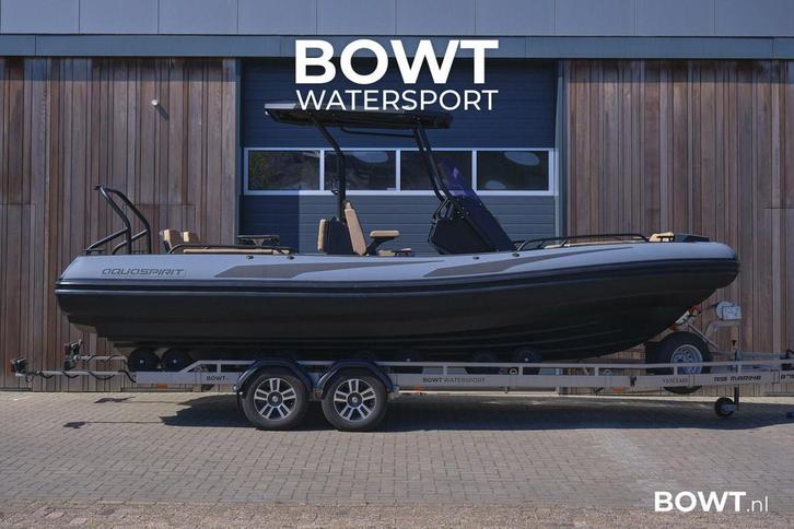 AQUASPIRIT S700 | 2025 | Aluminium RIB | D-Tubes | 300pk, Watersport en Boten, Rubberboten, Nieuw, Overige merken, 200 pk of meer