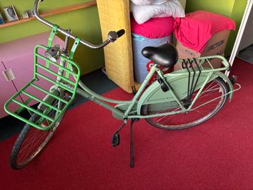 Groene Batavus dames/meisjes omafiets beschikbaar voor biedingen