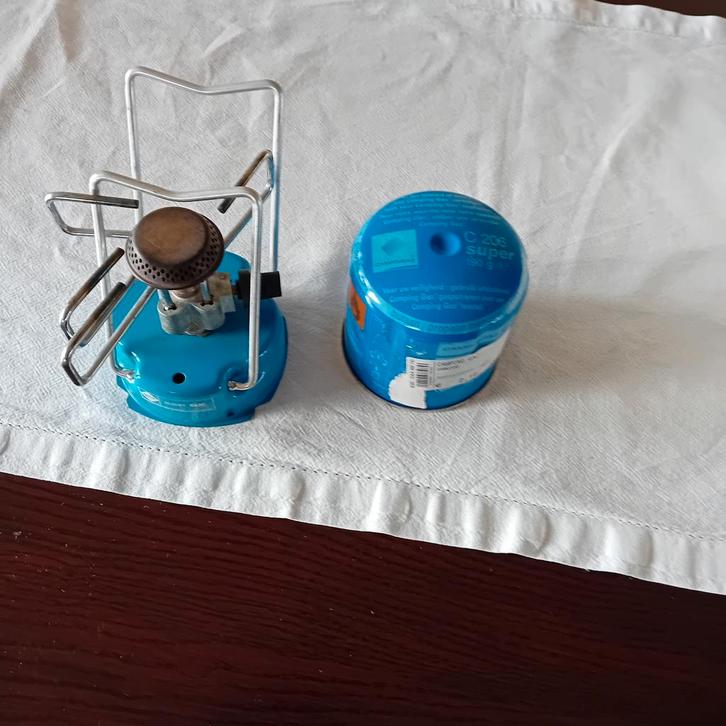 Campingaz brander met gasbus, Caravans en Kamperen, Kampeeraccessoires, Gebruikt, Ophalen of Verzenden