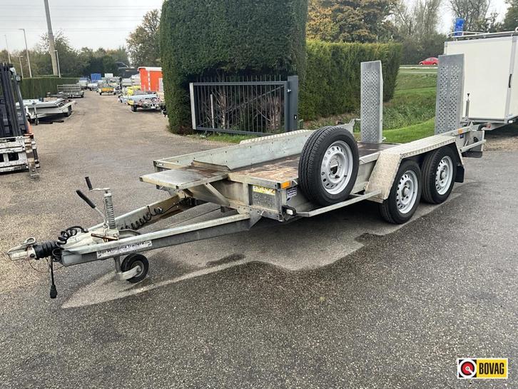 IFOR Williams Trailer Machinetransporter 3500 kg, Auto diversen, Aanhangers en Bagagewagens, Gebruikt