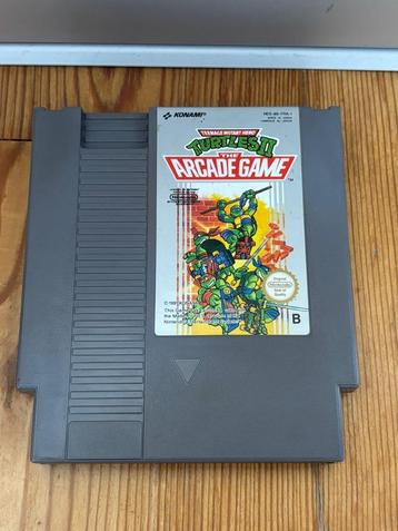 Teenage Mutant Ninja Turtles II: Arcade Game voor de NES  beschikbaar voor biedingen
