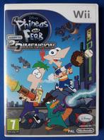 Phineas and Ferb: Across the 2nd Dimension, Spelcomputers en Games, Games | Nintendo Wii, 3 spelers of meer, Ophalen of Verzenden
