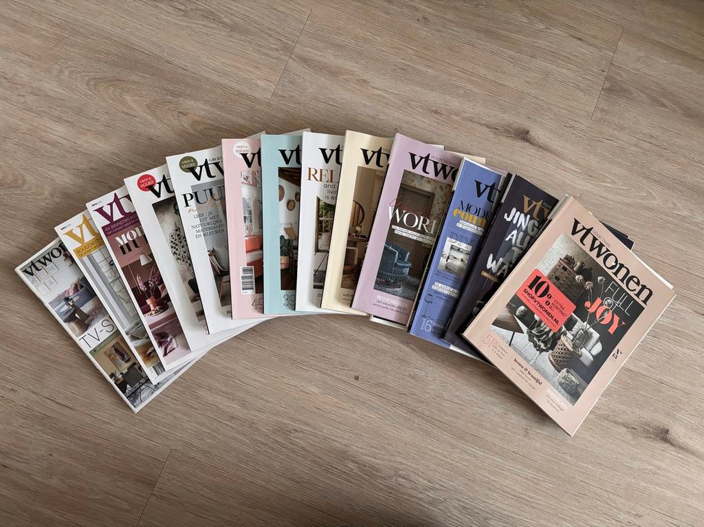 VT Wonen 2019 - Complete Jaargang, Ophalen of Verzenden, Zo goed als nieuw, Glossy
