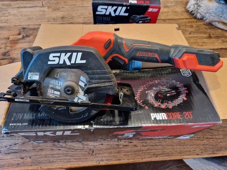 Skil 20V Max Multi Saw cirkelzaag met accu en lader, Doe-het-zelf en Verbouw, Gereedschap | Zaagmachines, Zo goed als nieuw, Cirkelzaag