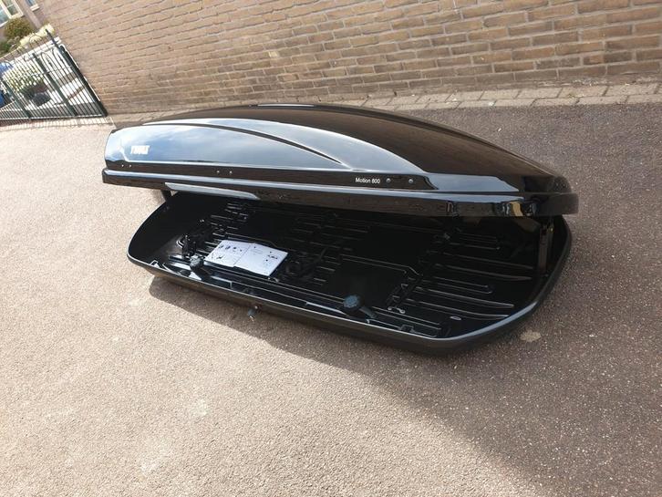 Zeer mooie grote THULE Motion 800 XL glans dakkoffer skibox, Auto diversen, Dakkoffers, Zo goed als nieuw, Ophalen of Verzenden