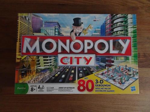Monopoly City, Hobby en Vrije tijd, Gezelschapsspellen | Bordspellen, Gebruikt, Een of twee spelers, Drie of vier spelers, Vijf spelers of meer