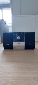 stereo set, Philips, Ophalen of Verzenden, Microset, Tuner of Radio