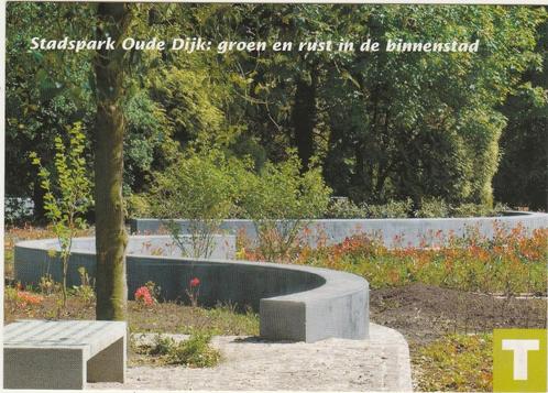 TILBURG Stadspark Oude Dijk, Verzamelen, Ansichtkaarten | Nederland, Ongelopen, Noord-Brabant, 1980 tot heden, Verzenden