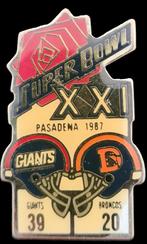 Super Bowl XXI pin- Pasadena 1987, Verzamelen, Verzenden, Nieuw, Sport, Speldje of Pin