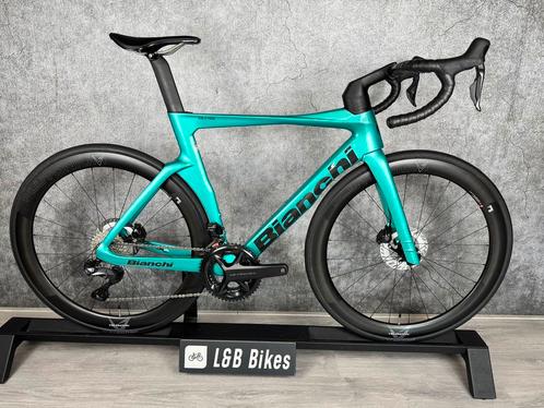 Bianchi Oltre Comp Shimano Ultegra Di2 12 Speed Maat 55 Disc, Fietsen en Brommers, Fietsen | Racefietsen, Nieuw, Heren, Overige merken