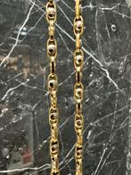 Prachtige 18k gouden Monte carlo ketting, Sieraden, Tassen en Uiterlijk, Kettingen, Ophalen of Verzenden, Nieuw, Goud
