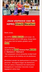 Utrecht Hipro marathon kaart, Eén persoon