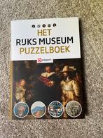 Rijksmuseum Puzzelboek - DenkSport, Hobby en Vrije tijd, Denksport en Puzzels, Ophalen of Verzenden, Zo goed als nieuw, Puzzelboek