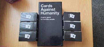 Cards against Humanity met 6 uitbreidingen