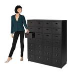 Industriële Ladekast Metalen Kast IJzeren Ladenkast Retro, Info@dehanzeherten.nl, 5 laden of meer, 100 tot 150 cm, Nieuw