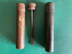 set Enfield olieflesjes origineel wo2 ww2, Ophalen of Verzenden, Landmacht, Duitsland