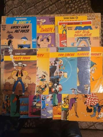 Lucky Luke stripboeken beschikbaar voor biedingen
