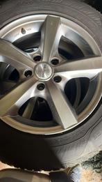 4 winterbanden met lichtmetalen velgen, Auto-onderdelen, Banden en Velgen, Ophalen, 215 mm, 16 inch, Banden en Velgen