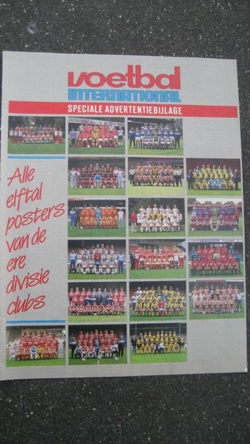 Speciale voetbalbijlage 1985-1986 eredivisie VI beschikbaar voor biedingen