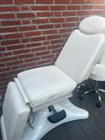 Behandelstoel + met kruk 75 wit, Sport en Fitness, Massageproducten, Ophalen of Verzenden, Zo goed als nieuw, Massagetafel